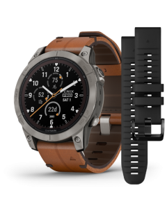 Garmin fēnix&reg; 7 Pro 47 mm &ndash; Sapphire Solar Edition - 010-02777-30 - Urmakerlarsen.no