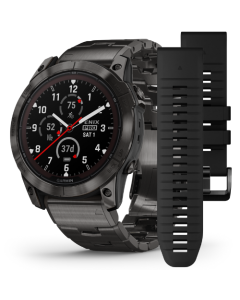 Garmin fēnix&reg; 7X Pro 51 mm &ndash; Sapphire Solar Edition - 010-02778-30 - Urmakerlarsen.no