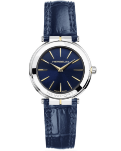 Herbelin Newport Slim Quartz 32 mm - 16922/T15BL - Urmakerlarsen.no