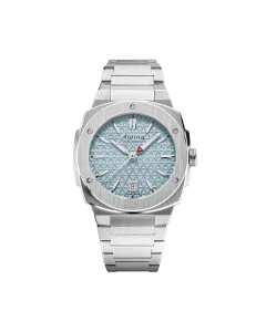 Alpina Alpiner Extreme dameklokke p&aring; 34x35,2 mm med quartzverk, kasse og lenke i st&aring;l.