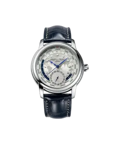 Frederique Constant Classics Worldtimer Manufacture 42 mm - FC-718WM4H6 - Urmakerlarsen.no