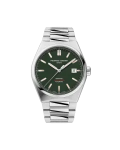 Frederique Constant FC-303GRS3NH6B herreklokke med automatisk verk, st&aring;llenke og gummirem