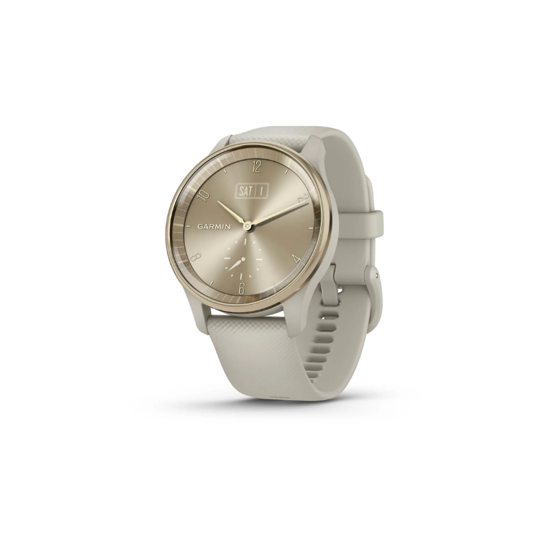 Garmin vívomove® Trend Cream Gold - 010-02665-02 - Urmakerlarsen.no