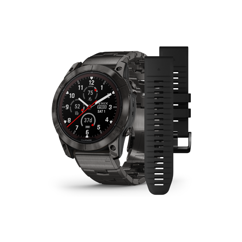 Garmin fēnix® 7X Pro 51 mm – Sapphire Solar Edition - 010-02778-30 - Urmakerlarsen.no