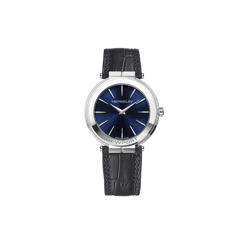 Herbelin Newport Slim Quartz 40 mm - 19522/AP15 - Urmakerlarsen.no