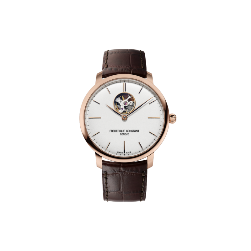 Frederique Constant Slimline Heart Beat 40 mm - FC-312V4S4 - urmakerlarsen.no