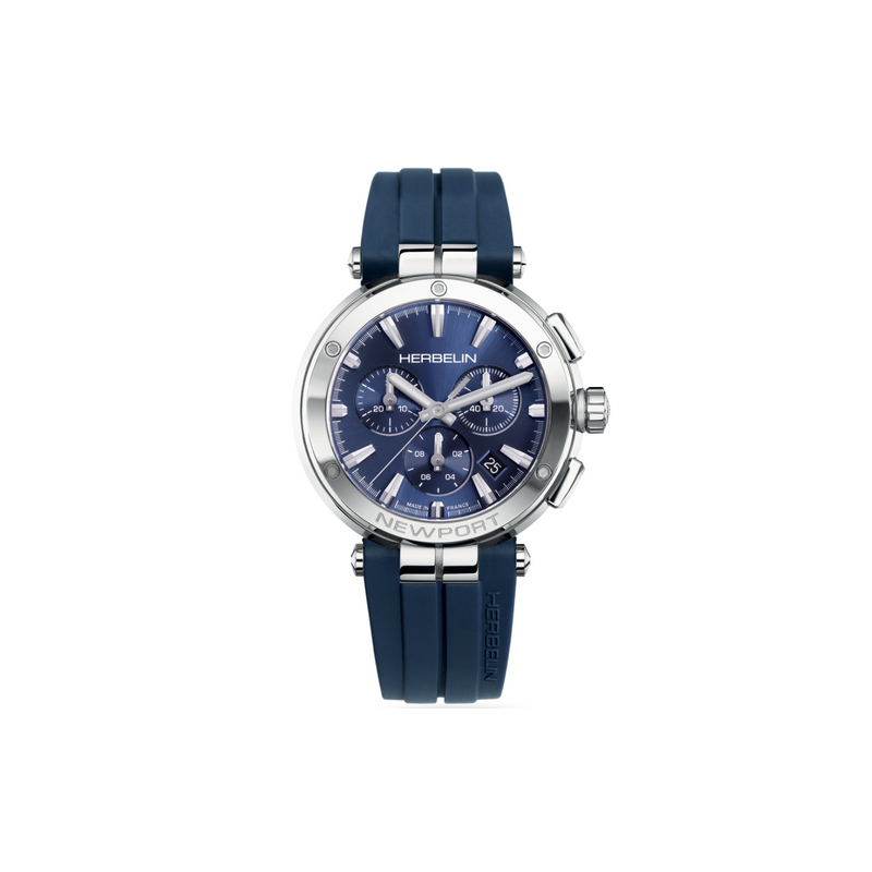Herbelin Newport Chrono Quartz 43 mm - 37658/AP15CB - Urmakerlarsen.no