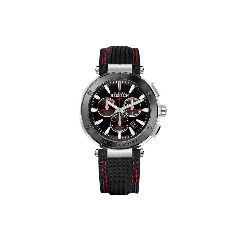Herbelin Newport Chrono Quartz 43 mm - 37688/AG44 - Urmakerlarsen.no