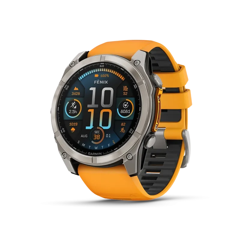 Garmin fenix 8 51 mm amoled, sapphire - 010-02905-11 - urmakerlarsen.no