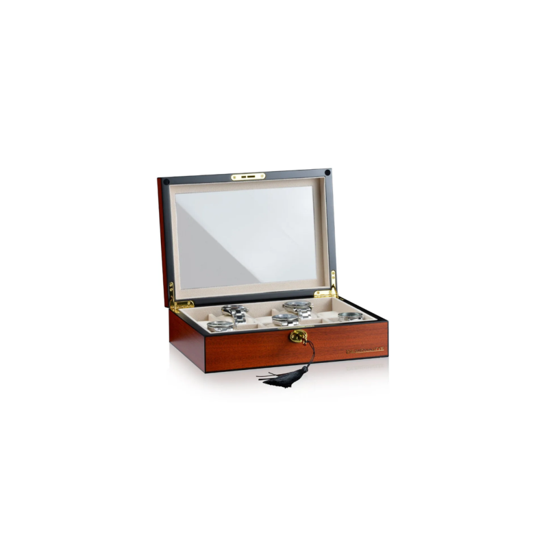 Designhütte Auckland Watch box 10 Cherry  - 70005/154 - Urmakerlarsen.no