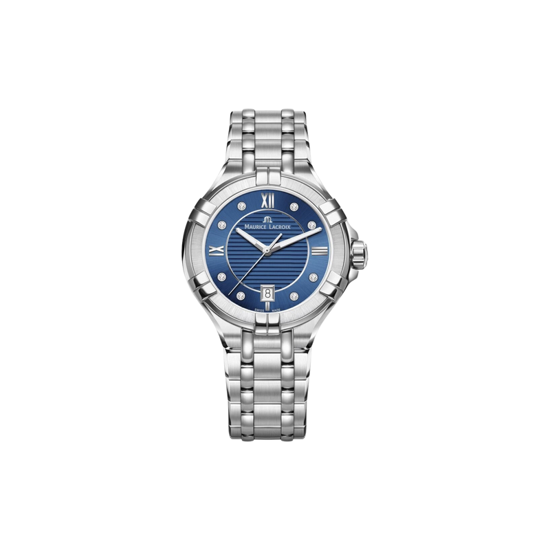 Maurice Lacroix Aikon Quartz 35 mm - AI1006-SS002-450-1 - urmakerlarsen.no