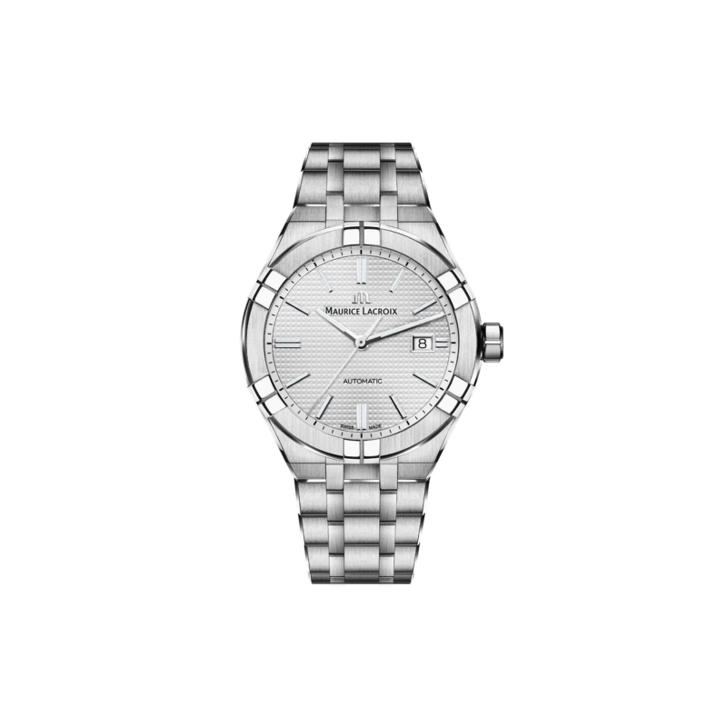 Maurice Lacroix Aikon Automatic 42 mm - AI6008-SS002-130-1 - Urmakerlarsen.no