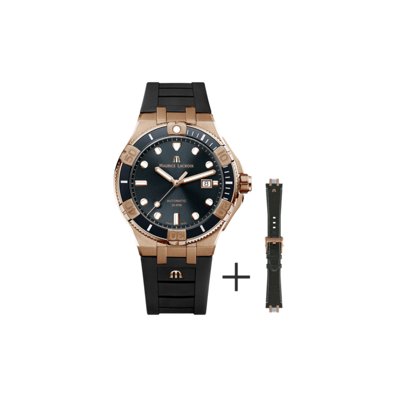 Maurice Lacroix Aikon Venturer Automatic 43 mm - Limited Edition - AI6058-BRZ0B-330-2 - Urmakerlarsen.no