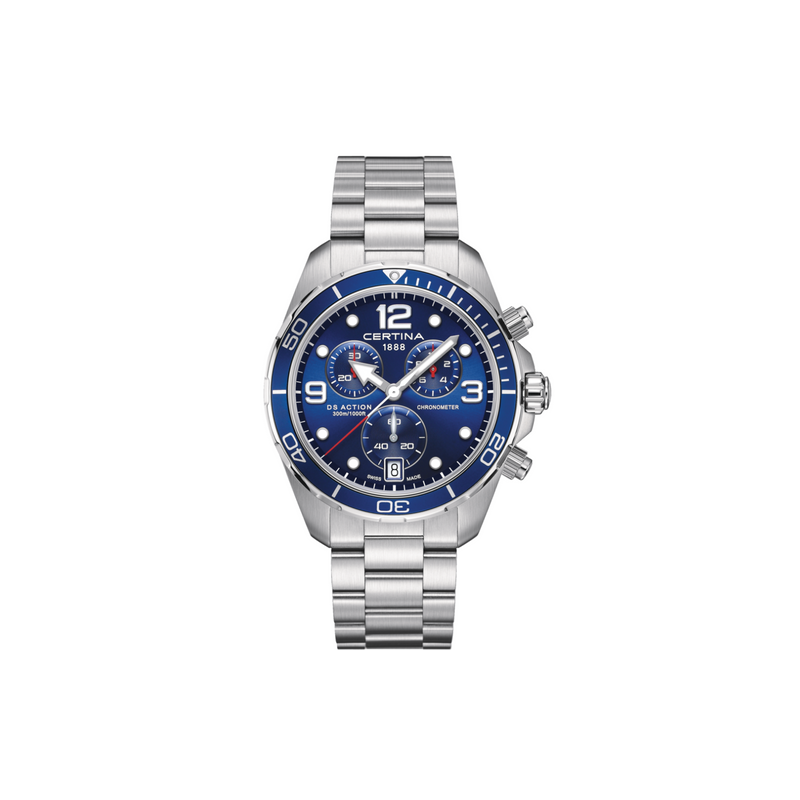 Certina DS Action Chronograph Quartz 43 mm - C0324341104700 - Urmakerlarsen.no