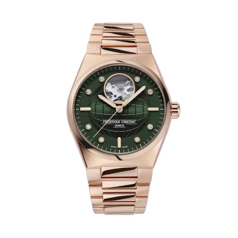 Frederique Constant Highlife Heart Beat - FC-310MPGRD2NH4B - urmakerlarsen.no