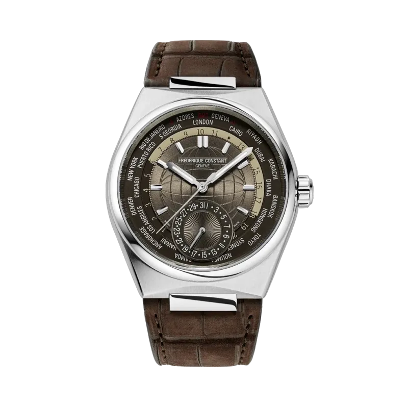 Frederique Constant Highlife Worldtimer Manufacture - FC-718C4NH6 - urmakerlarsen.no