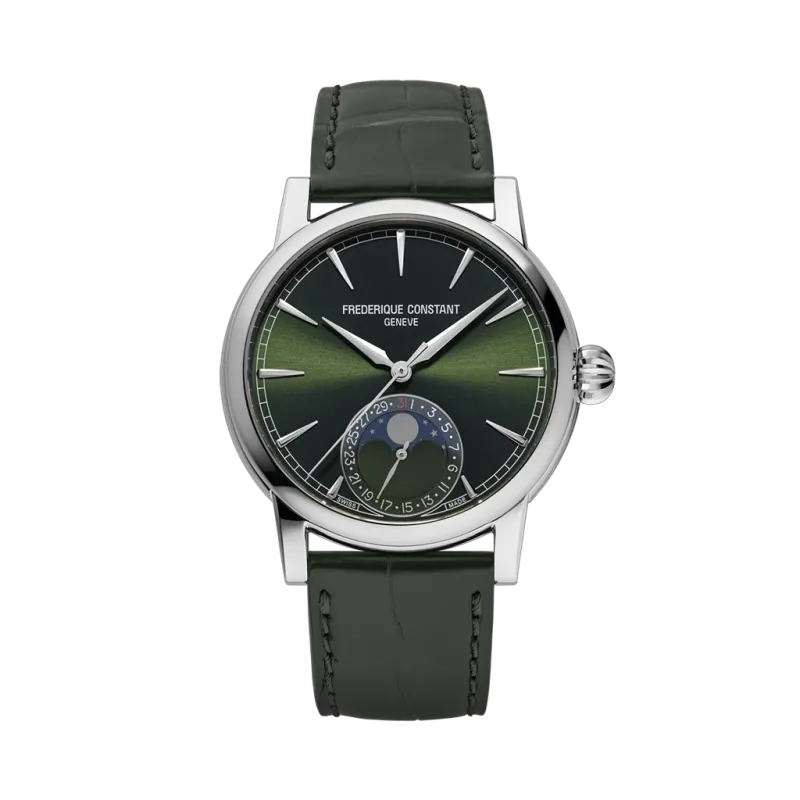 Frederique Constant Classics Moonphase Date Manufacture - FC-716GR3H6 - urmakerlarsen.no