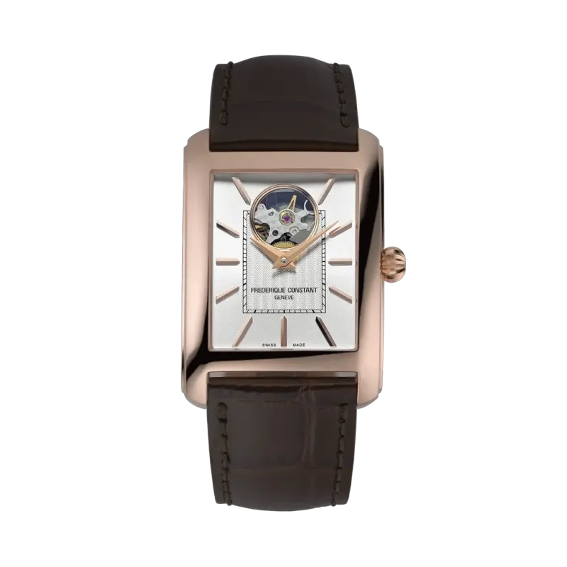 Frederique Constant Classics Carree Heart Beat - FC-311S4C4 - urmakerlarsen.no