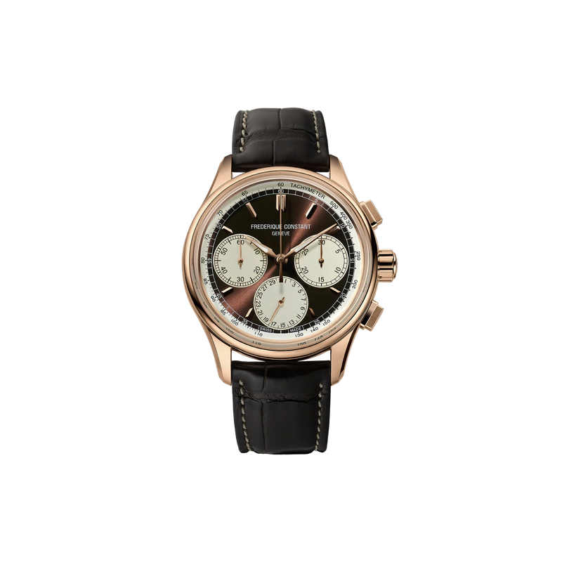 Frederique Constant Classics Flyback Chronograph Manufacture 42 mm - FC-760CHC4H4 - Urmakerlarsen.no