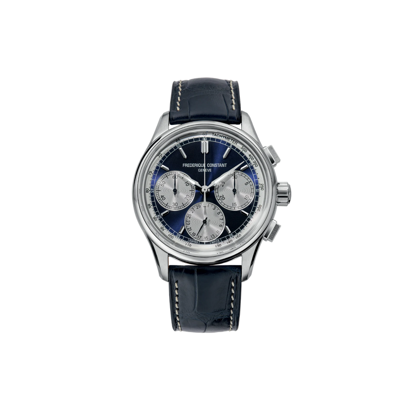 Frederique Constant Classics Flyback Chronograph Manufacture 42 mm - FC-760NS4H6 - Urmakerlarsen.no