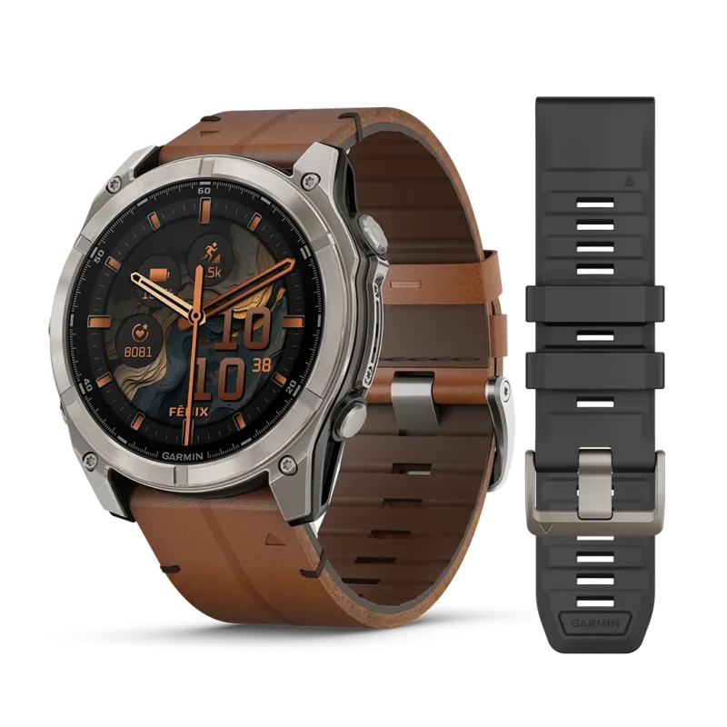 Garmin Fenix 8 51 mm Amoled Sapphire - 010-02905-40 - urmakerlarsen.no