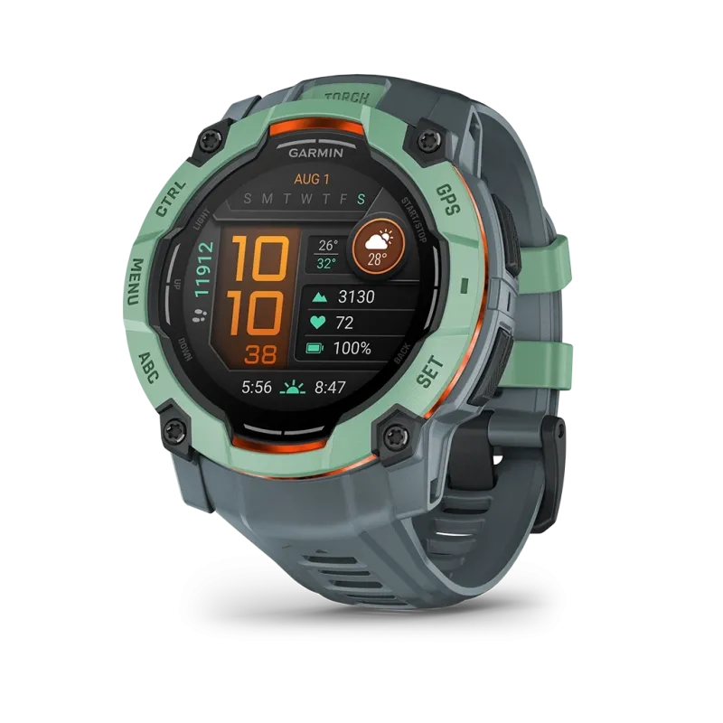 Garmin Instinct 3 50 mm Amoled - 010-03020-01 - urmakerlarsen.no