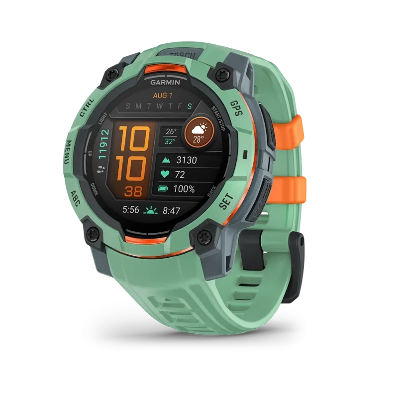 Garmin Instinct 3 45 mm Amoled - 010-02936-01 - urmakerlarsen.no