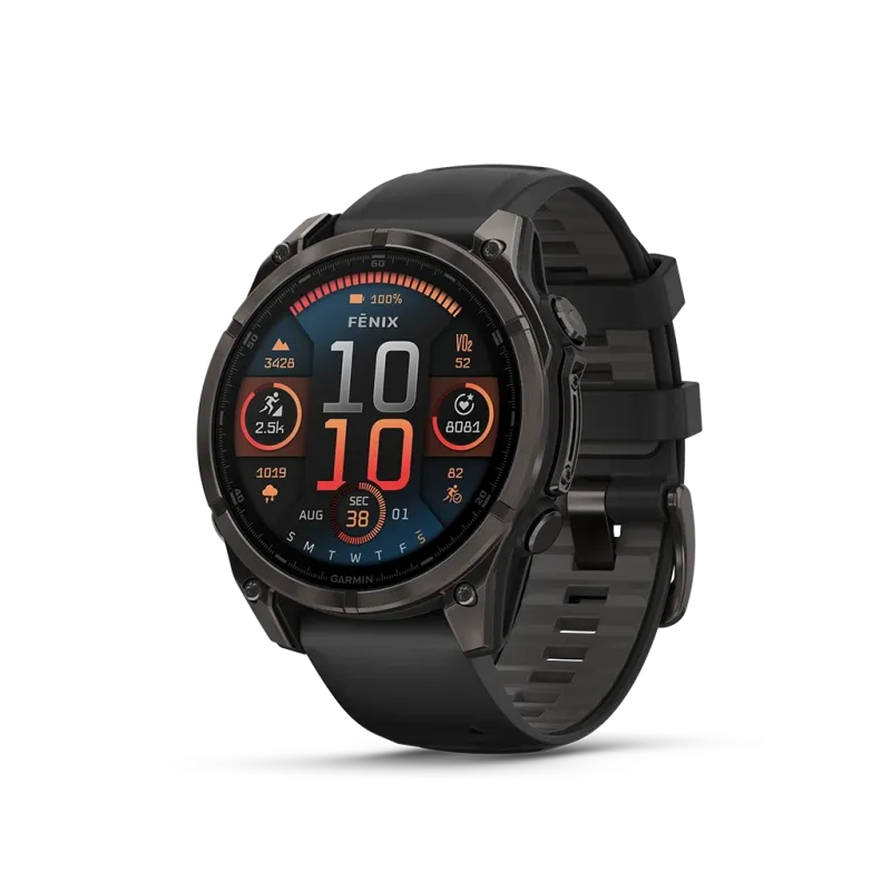 Garmin fenix 8 47mm AMOLEDD Sapphire - 010-02904-21 - urmakerlarsen.no