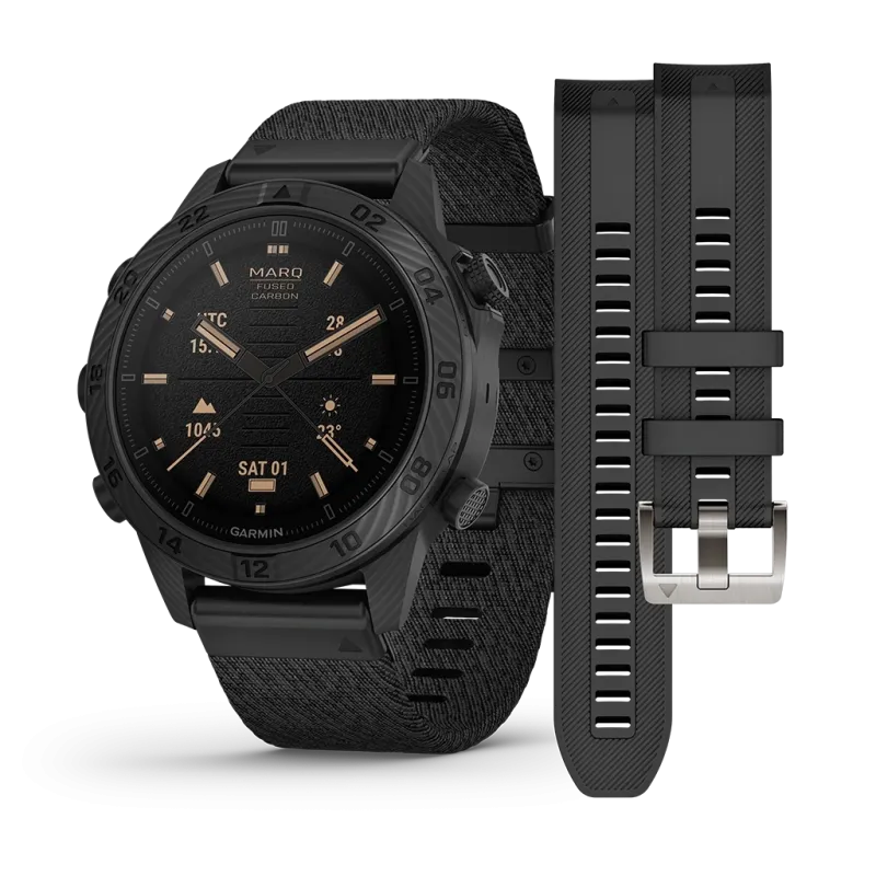 Garmin MARQ Commander (gen 2) Carbon edition - 010-02722-01 - urmakerlarsen.no