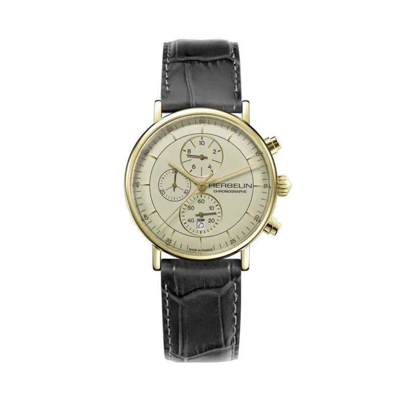 Herbelin Inspiration Chronograph - 35647P17GR - urmakerlarsen.no