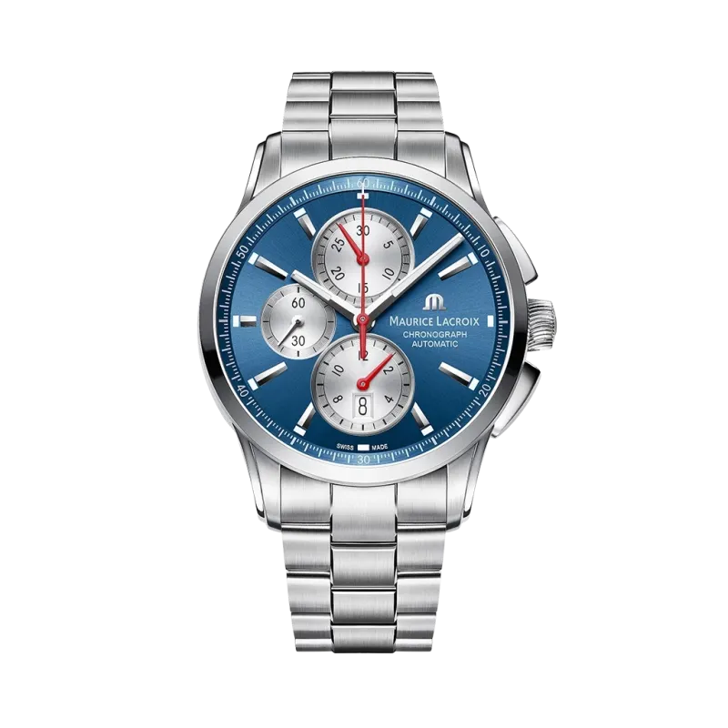 Maurice Lacroix Pontos Chronograph - PT6388-SS002-430-1- urmakerlarsen.no