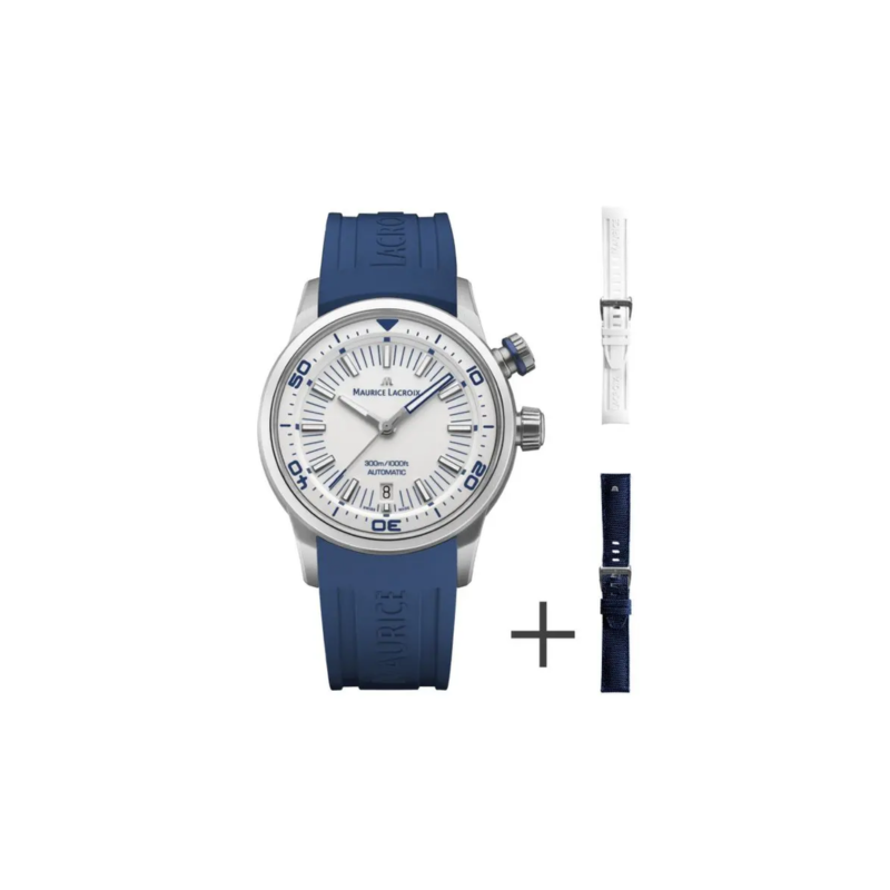 Maurice Lacroix Pontos S Diver Automatic 42 mm - PT6248-SS00L-130-4 - Urmakerlarsen.no