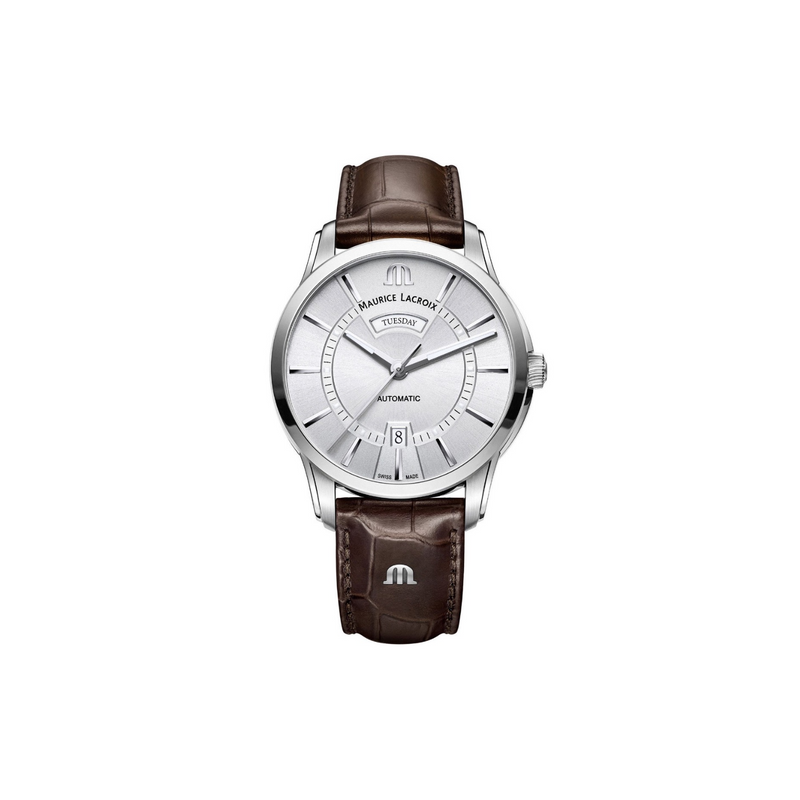 Maurice Lacroix Pontos Day Date Automatic 41 mm - PT6358-SS001-130-1 - Urmakerlarsen.no