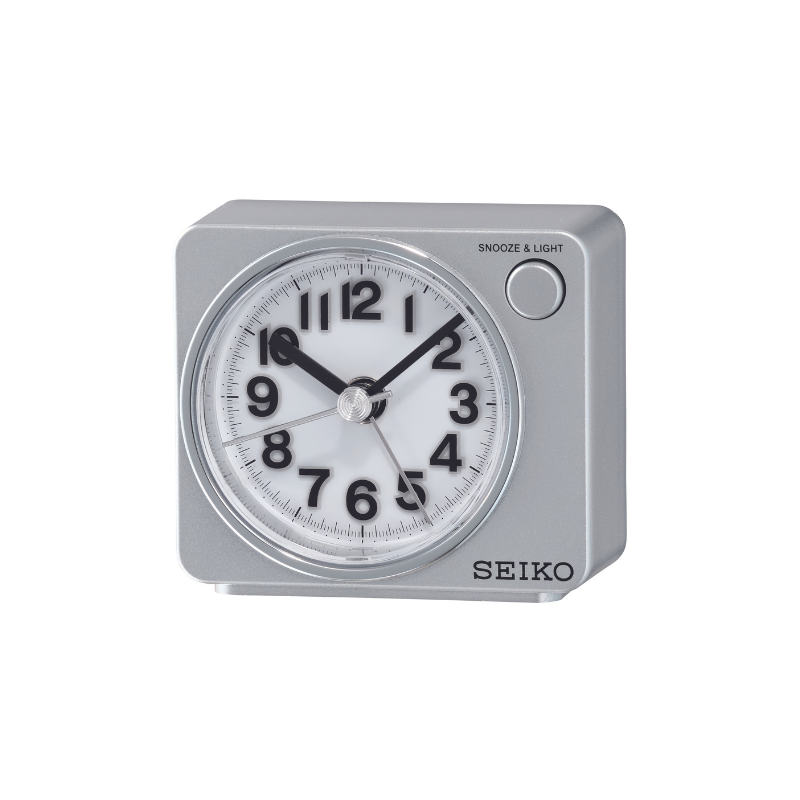 Seiko Alarmklokke 7x8x4 cm - QHE100S - Urmakerlarsen.no