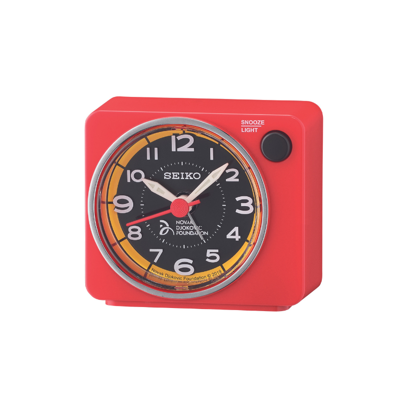 Seiko Alarmklokke 7x8x4 cm - QHE911R - Urmakerlarsen.no