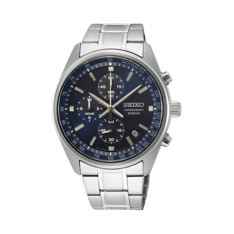 Seiko Mens Chronograph - SSB377P1 - urmakerlarsen.no