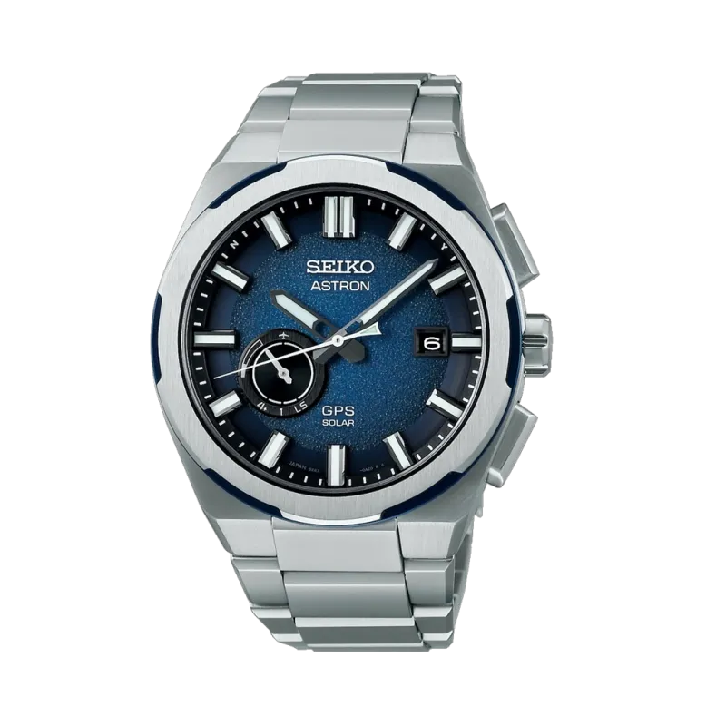 Seiko Astron SSJ023J1 herreklokke på 42 mm i titan med perpetualkalender og gangreserveidikator.