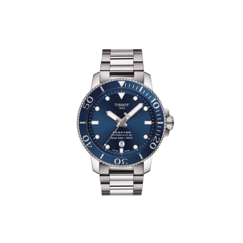 Tissot Seastar 1000 Powermatic 80 43 mm - T1204071104103 - Urmakerlarsen.no
