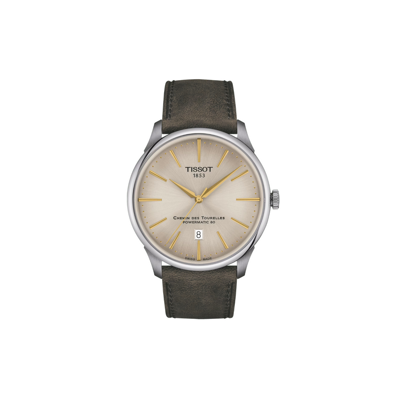 Tissot Chemin des Tourelles Automatic 42 mm - T1394071626100 - Urmakerlarsen.no