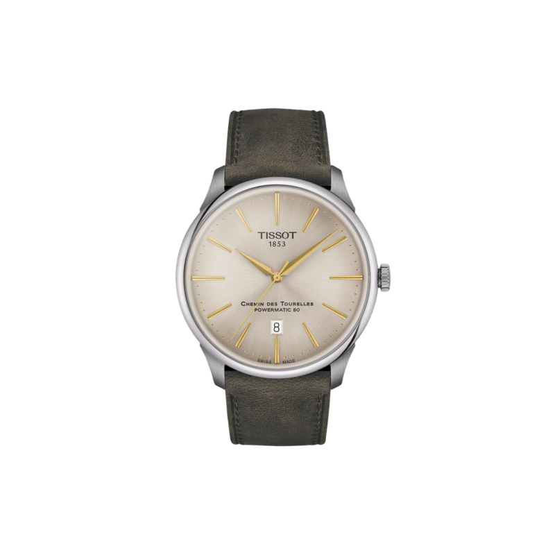 Tissot Chemin Des Tourelles Powermatic 80 39 mm - T1398071104800 - Urmakerlarsen.no