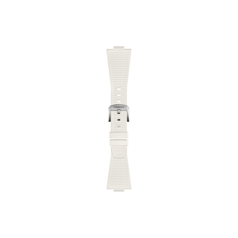 Tissot PRX Gummirem Hvit - T603048463 - Urmakerlarsen.no