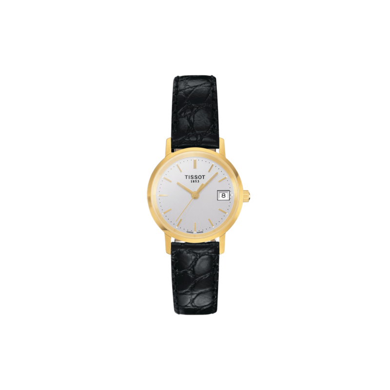 Tissot Goldrun Lady 18K Gold Quartz 24 mm - T71311431 - Urmakerlarsen.no