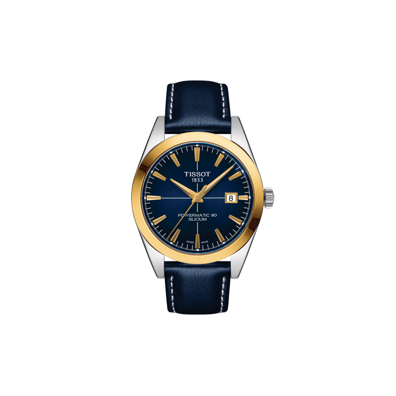 Tissot Gentleman Powermatic 80 Silicium 18K Gull - T9274074604101 - Urmakerlarsen.no