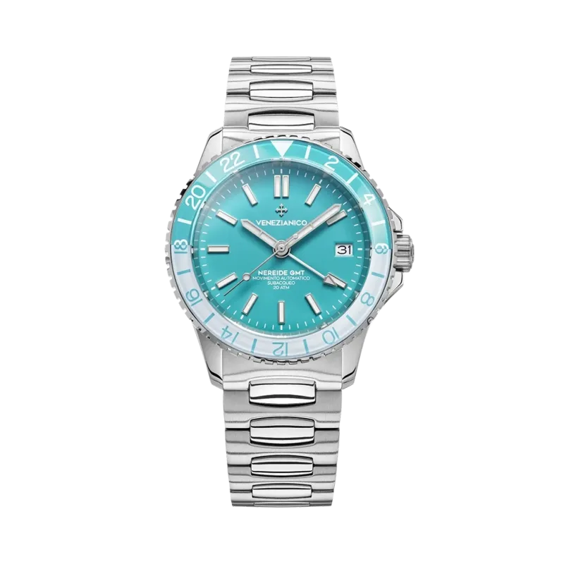 Venezianico Nereide GMT Cielo - 3521505C - urmakerlarsen.no