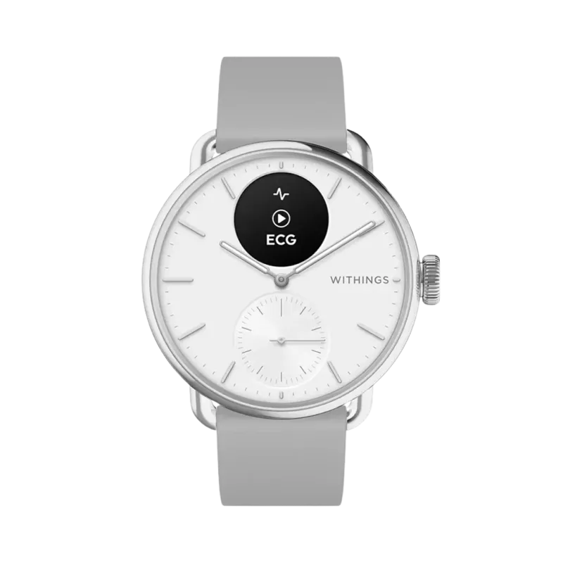 Withings Scanwatch 2 White - HWA10-MODEL 2-ALL - urmakerlarsen.no