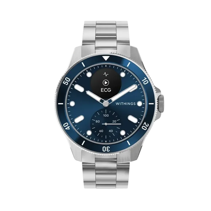 Withings Scanwatch Nova Blue - HWA10-MODEL 7-ALL - urmakerlarsen.no