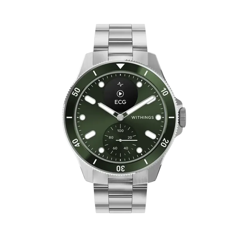 Withings Scanwatch Nova Green - HWA10-MODEL 8-ALL - urmakerlarsen.no