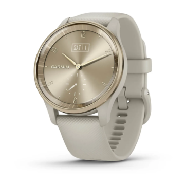 Garmin vívomove® Trend Cream Gold - 010-02665-02 - Urmakerlarsen.no