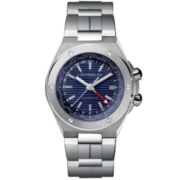 Herbelin Cap Camarat GMT Automatic 42 mm - Limited Edition - 1445/B15 - Urmakerlarsen.no