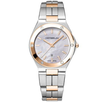 Herbelin Cap Camarat Quartz 33 mm - 14545BTR19 - Urmakerlarsen.no